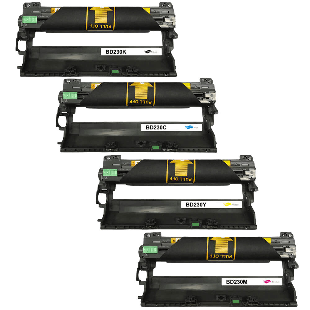 Brother DR230CL CMYK drum rabatpakke - Kompatibel