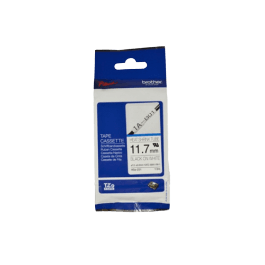 Brother HSE231 Sort tekst / Hvid tape 11,7 mm x 1,5 m tape - Original