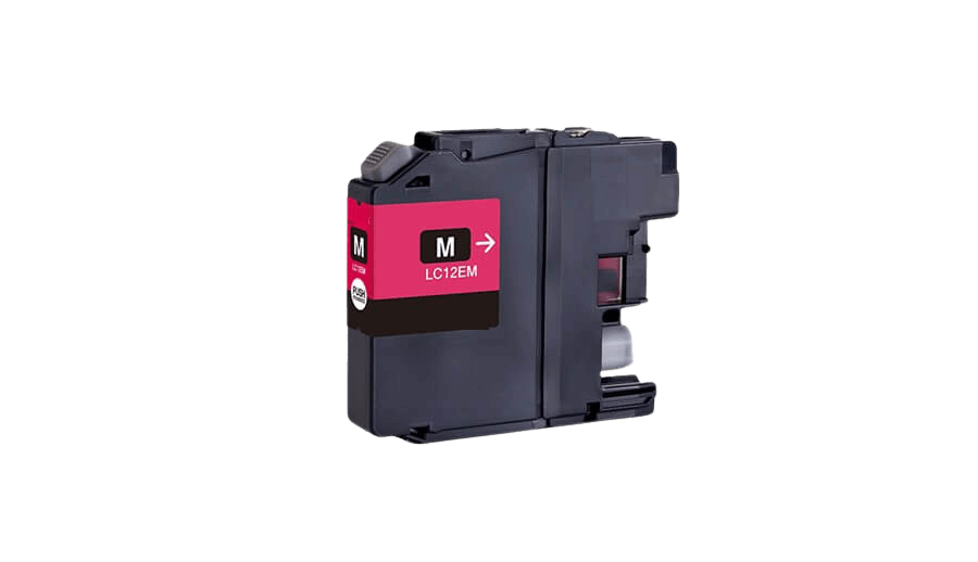 Brother LC12EM magenta blækpatron - Kompatibel