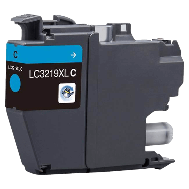 Brother LC3219XLC cyan XL blækpatron - Kompatibel