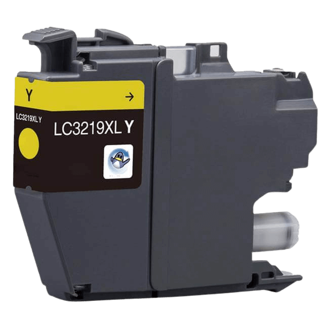 Brother LC3219XLY gul XL blækpatron - Kompatibel