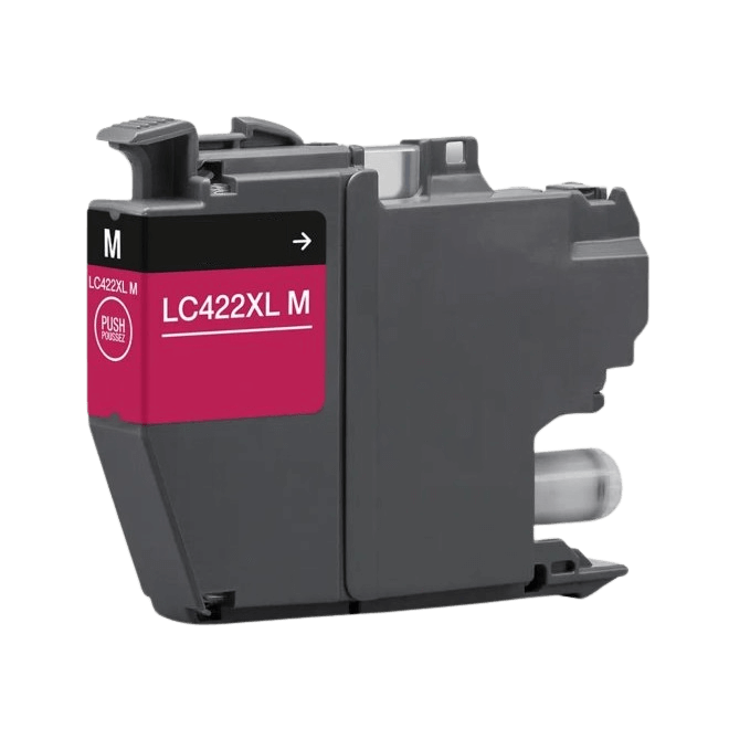 Brother LC422XLM magenta XL blækpatron - Kompatibel