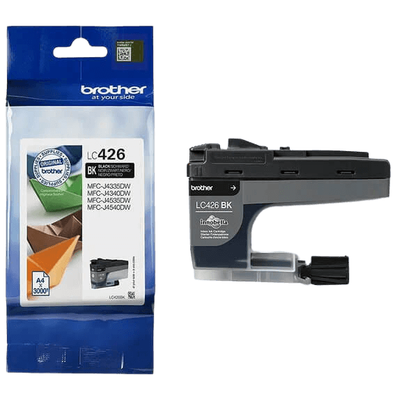 Brother LC426BK sort blækpatron - Original