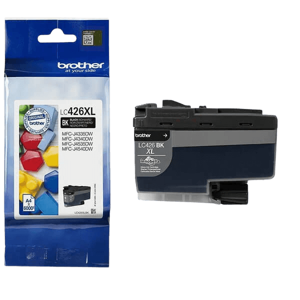 Brother LC426XLBK sort XL blækpatron - Original