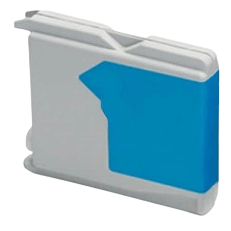 Brother LC970C cyan blækpatron - Kompatibel