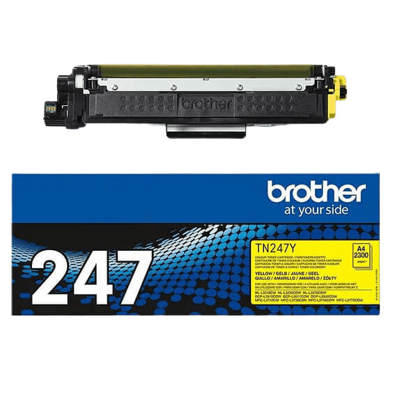 Brother TN247Y gul XL toner - Original