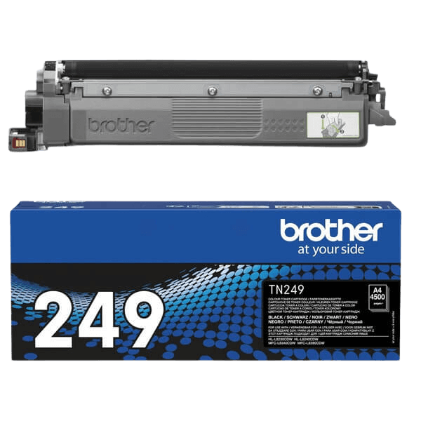Brother TN249BK sort XXL toner - Original
