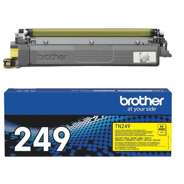 Brother TN249Y gul XXL toner - Original