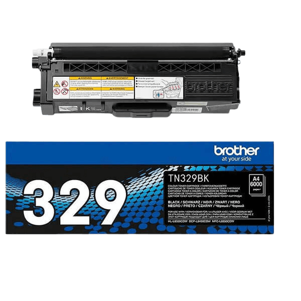 Brother TN329BK sort XXL toner - Original