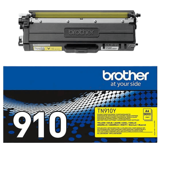 Brother TN910Y gul toner - Original