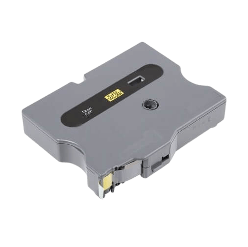 Brother TX631 Sort tekst / Gul tape 12 mm x 15 m tape - Kompatibel