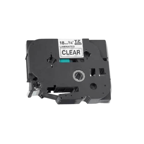Brother TZe141 Sort tekst / Klar tape 18 mm x 8 m tape - Kompatibel