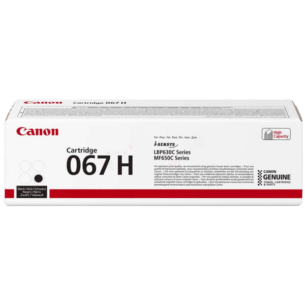 Canon 067H / 5106C002 sort XL toner - Original