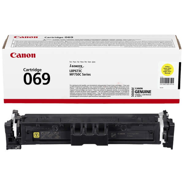 Canon 069 / 5091C002 gul toner - Original
