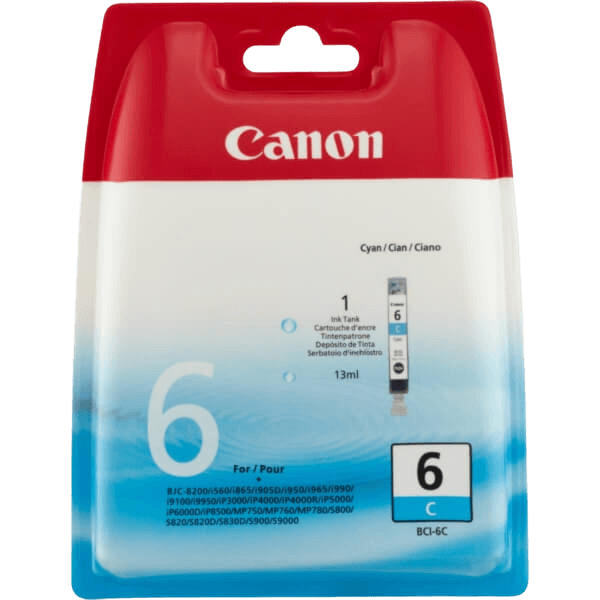Canon BCI-6C / 4706A002 cyan blækpatron - Original