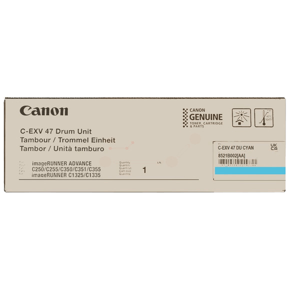 Canon C-EXV47C / 8521B002 cyan drum - Original
