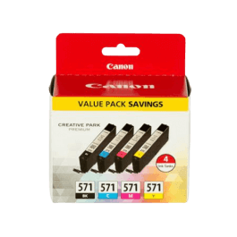 Canon CLI-571 / 0386C005 rabatpakke - Original