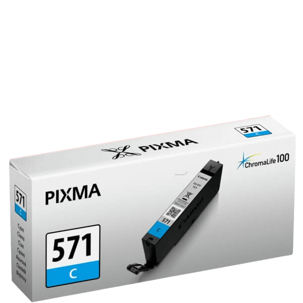 Canon CLI-571C / 0386C001 cyan blækpatron - Original