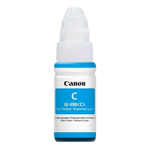 Canon GI-490C / 0664C001 cyan Blæk refill - Original