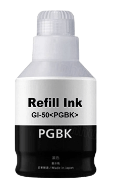 Canon GI-50 PGBK / 3386C001 pigment sort Blæk refill - Kompatibel