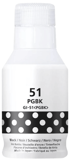 Canon GI-51PGBK / 4529C001 pigment sort Blæk refill - Kompatibel