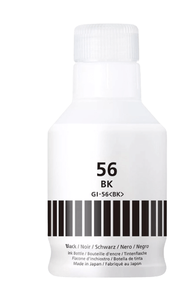 Canon GI-56BK / 4412C001 sort Blæk refill - Kompatibel