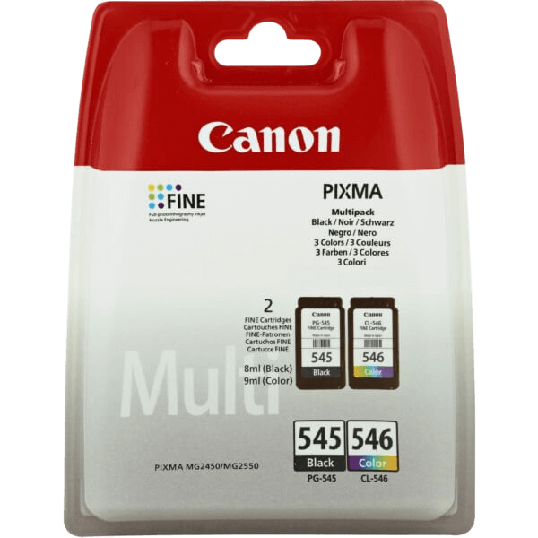 Canon PG-545 + CL-546 / 8287B006 rabatpakke - Original