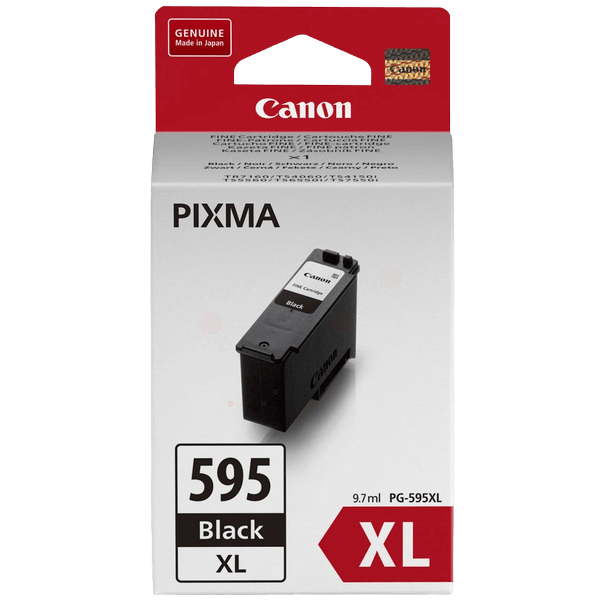 Canon PG-595XL / 7170C001 sort XL blækpatron - Original