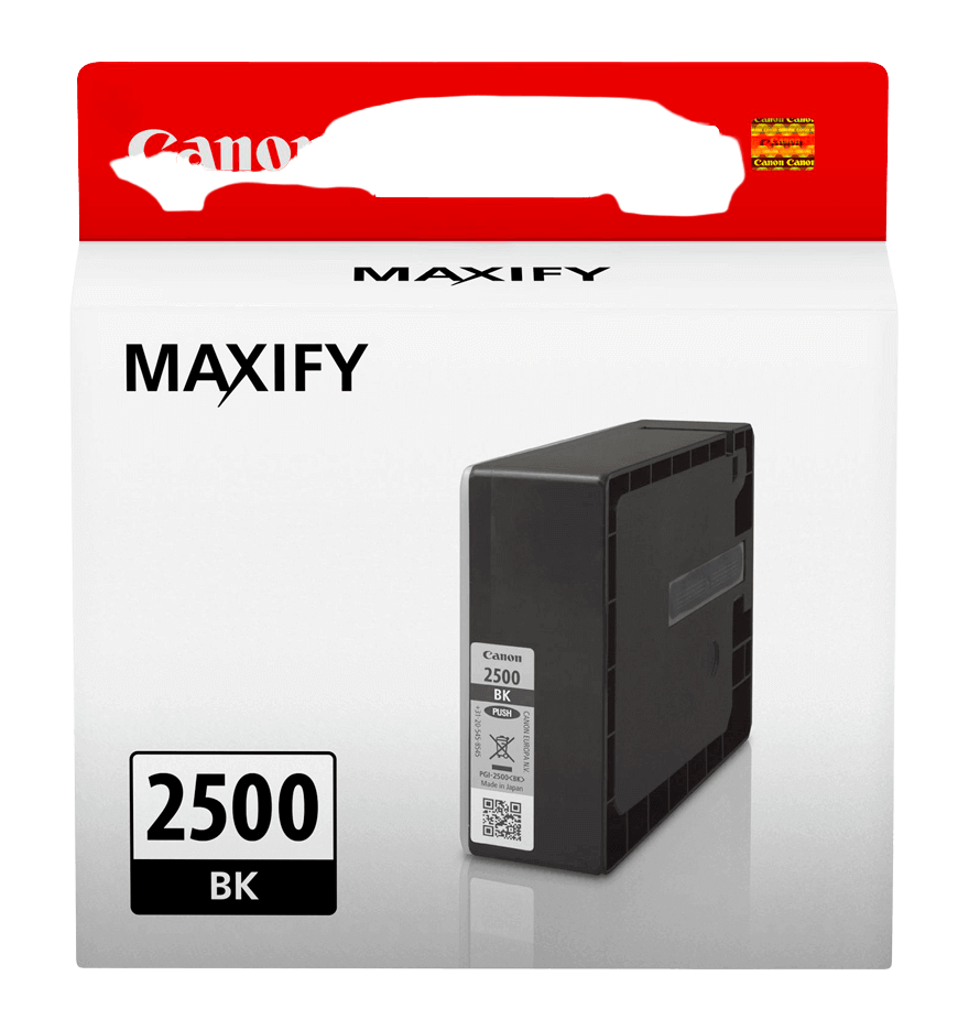 Canon PGI-2500BK / 9290B001 sort blækpatron - Original