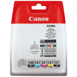 Canon PGI-580 + CLI-581 / 2078C005 rabatpakke - Original