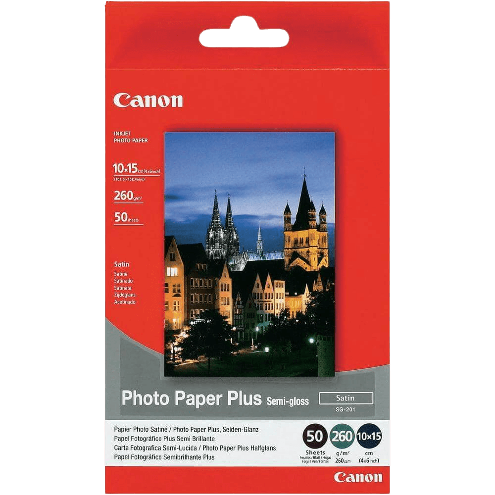 Canon 10x15 SG-201 Photo Plus Semi-gloss 260g (50 ark) / 1686B015