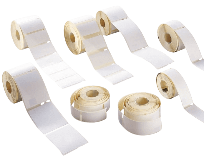 Dymo S0720920 / 53710 Sort tekst / Klar tape 24 mm x 7 m tape - Kompatibel