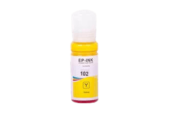 Epson 102 / C13T03R440 gul Blæk refill - Kompatibel