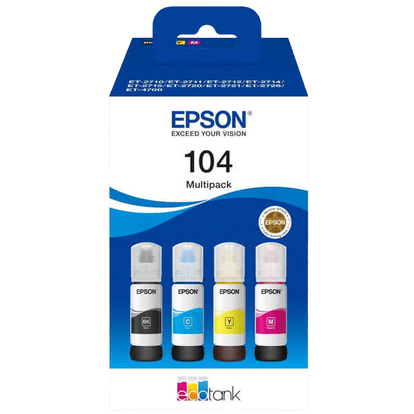 Epson 104 / C13T00P640 rabatpakke - Original