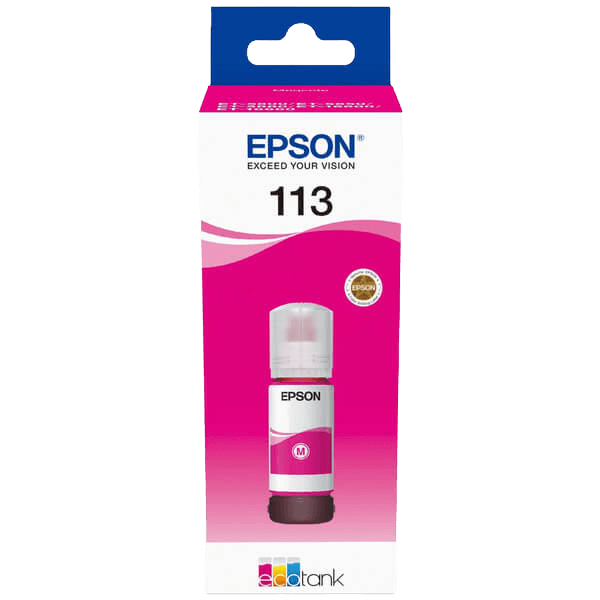 Epson 113 / C13T06B340 magenta Blæk refill - Original
