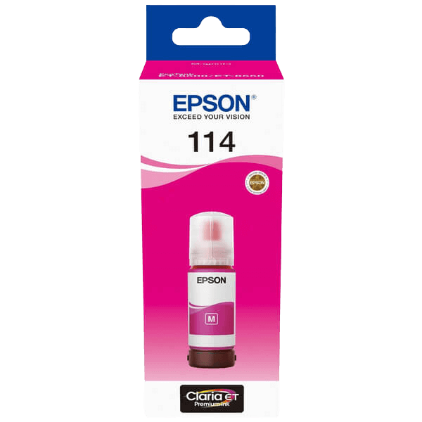 Epson 114 / C13T07B340 magenta Blæk refill - Original