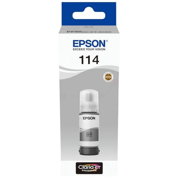 Epson 114 / C13T07B540 grå Blæk refill - Original