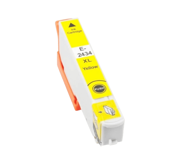 Epson 24 / C13T24344010 gul XL blækpatron - Kompatibel