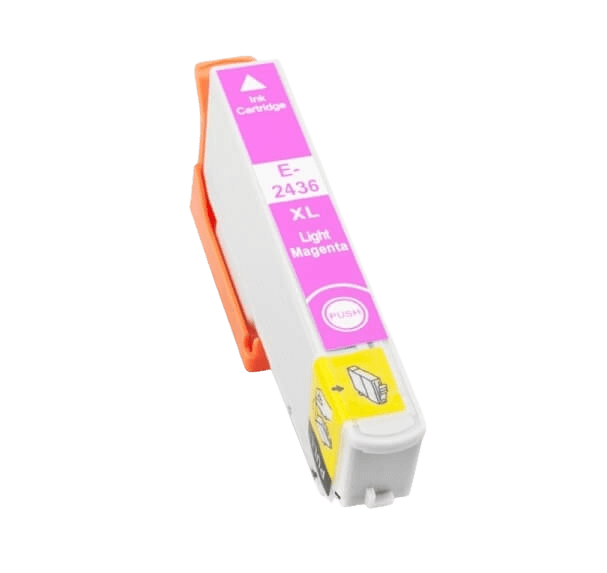 Epson 24 / C13T24364010 lys magenta XL blækpatron - Kompatibel