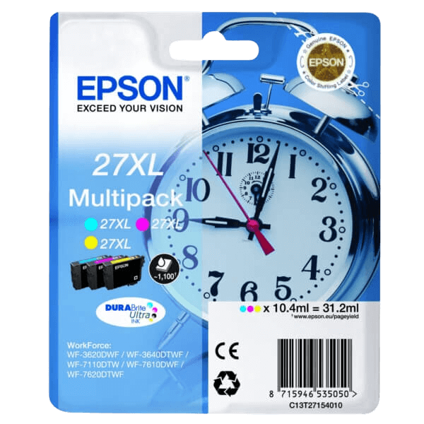 Epson 27 / C13T27154012 XL rabatpakke - Original
