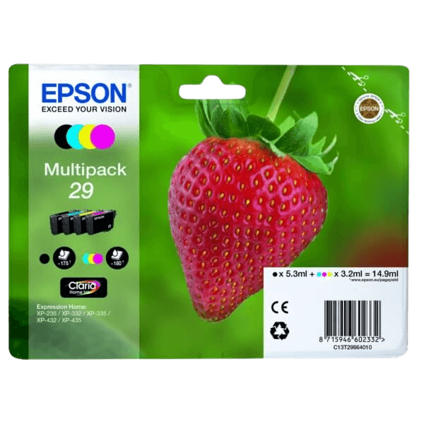 Epson 29 / C13T29864012 rabatpakke - Original
