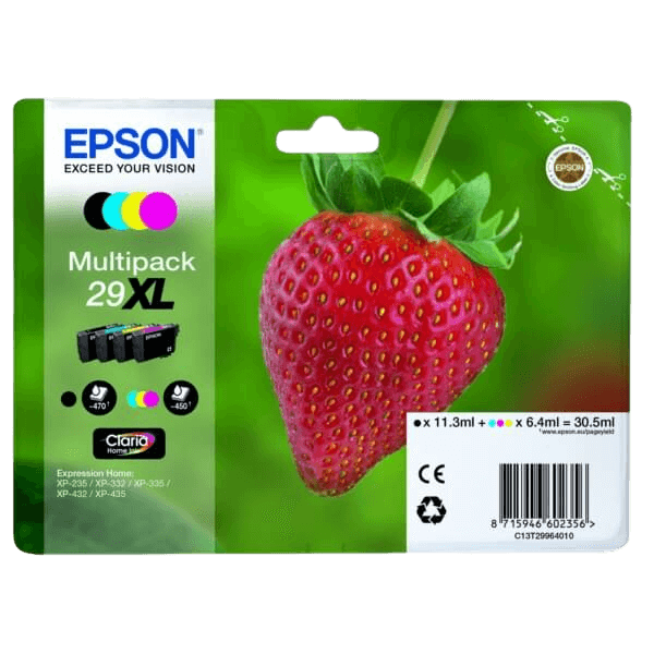 Epson 29 / C13T29964012 XL rabatpakke - Original