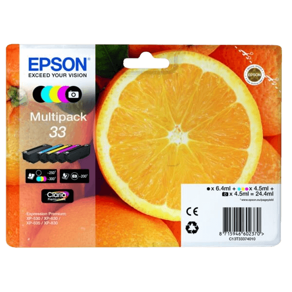 Epson 33 / C13T33374011 rabatpakke - Original
