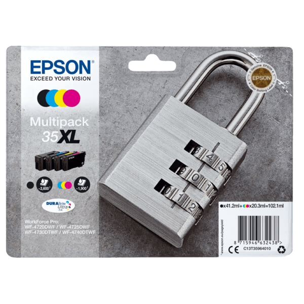 Epson 35 / C13T35964010 XL rabatpakke - Original