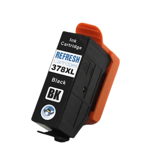 Epson 378 / C13T37914010 sort XL blækpatron - Kompatibel