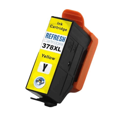 Epson 378 / C13T37944010 gul XL blækpatron - Kompatibel