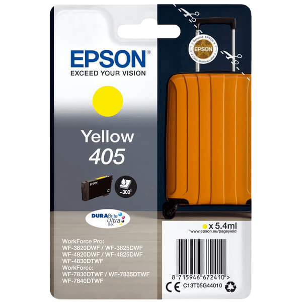 Epson 405 / C13T05G44010 gul blækpatron - Original