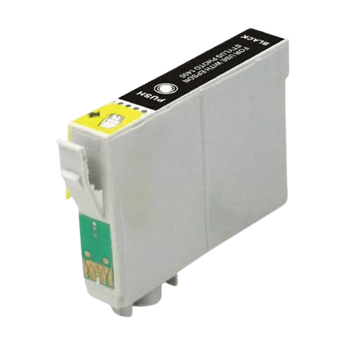Epson T0611 / C13T06114010 sort blækpatron - Kompatibel