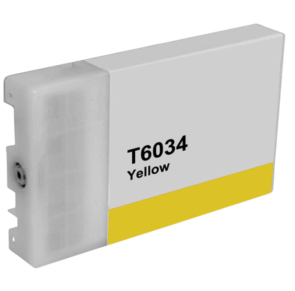 Epson T6034 / C13T603400 gul XL blækpatron - Kompatibel