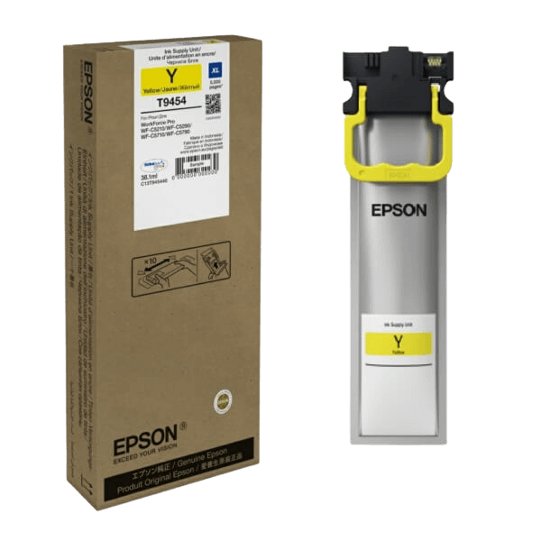 Epson T9454 / C13T945440 gul XL blækpatron - Original